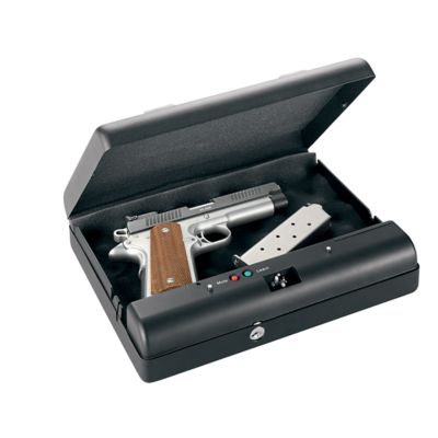 Details about   Handgun Safe Box Pistol Lock Box TSA Portable Gun Safety 