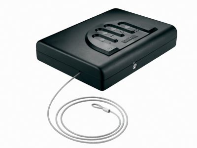 Image showing 8 th GunVault 1 Gun 0.2 cu. ft. Electronic Lock MicroVault 500 Car Safe