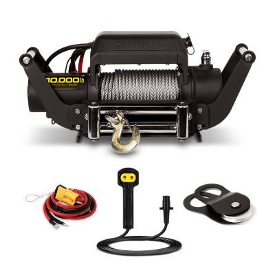 Champion Power Equipment 10,000 lb. Capacity Truck/SUV Winch Kit