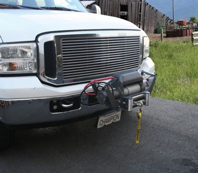 Image showing  12V Electric Truck/SUV Winch Kit, 10,000 lb.