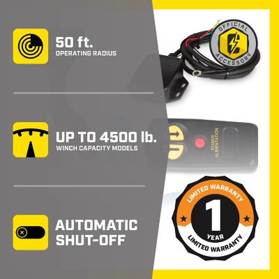 Image showing  Wireless Winch Remote Control Kit for 5,000 lb. or Less ATV/UTV Winches