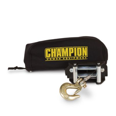 Champion Power Equipment Weather-Resistant Neoprene Storage Cover for Winches 2000-3500 lb.