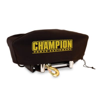 Image showing  Weather-Resistant Neoprene Storage Cover for 8,000-12,000 lb. Winches with Speed Mount Hitch Adapter