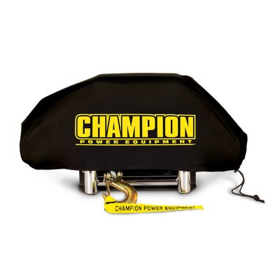 Champion Power Equipment Weather-Resistant Neoprene Storage Cover for 8,000-12,000 lb. Winches