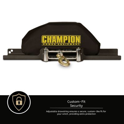 Image showing  Weather-Resistant Neoprene Storage Cover for 8,000-12,000 lb. Winches