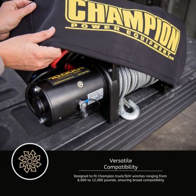 Image showing  Weather-Resistant Neoprene Storage Cover for 8,000-12,000 lb. Winches