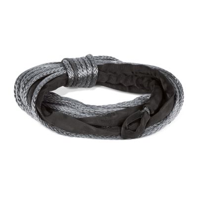 Champion Power Equipment 3/16 in. x 46 ft. Dyneema Synthetic Winch Rope, Gray, for 2,000-3,500 lb. ATV/UTV Winches