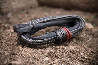 Image showing  3/16 in. x 46 ft. Dyneema Synthetic Winch Rope for 2,000-3,500 lb. Capacity ATV/UTV Winches, Gray