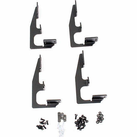Dee Zee 5 in. NXc Running Board Brackets, Fits 2008-2017 Chevrolet Traverse, 2006-2016 GMC Acadia (Non-Denali) and More