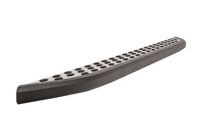 Image showing  5 in. x 72 in. NXt Stainless Steel Running Boards, Textured Black Trim
