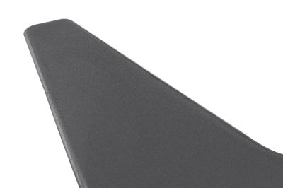 Image showing  18 in. x 11 in. Universal Plastic Mud Flaps, Textured Black