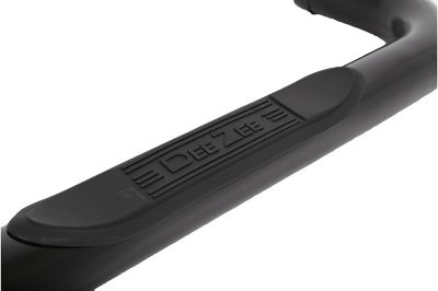 Image showing  3 in. Round Nerf Bar Truck Steps, Fits 1988-2000 Chevrolet/GMC and 1992-1999 Chevrolet Blazer/Tahoe/Yukon 2-Door, Black