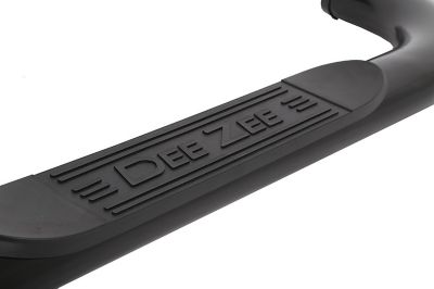 Image showing  4 in. Oval Nerf Bar Truck Step, Fits 2009-2018 Dodge Ram, 2019-2022 Classic and 2010-2022 2500/3500 Quad Cab, Black