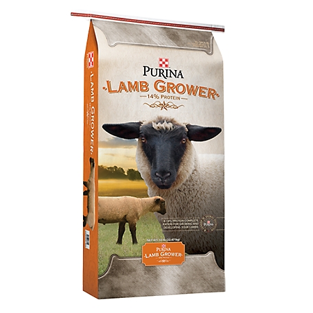Purina Grower Lamb Feed, 50 lb. Bag