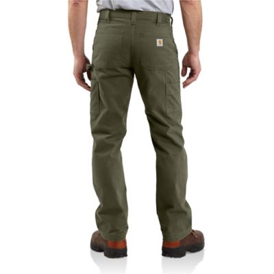 Carhartt Pants Men 31x31 Tan Khaki Relaxed Fit Cotton Stretch Workwear