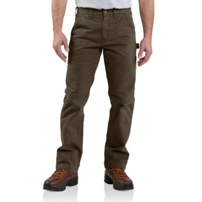 Carhartt Men's Relaxed Fit High-Rise Twill Utility Work Pants Pant Legs too long