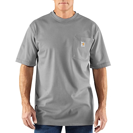 Carhartt Short-Sleeve Flame-Resistant Force Cotton T-Shirt at Tractor ...