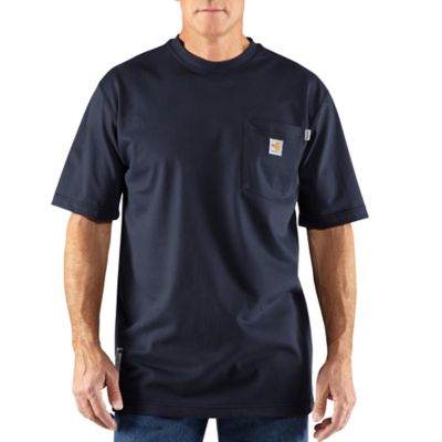 Image showing 1 th Carhartt Men's Dearborn Flame-Resistant Force Cotton Short-Sleeve T-Shirt