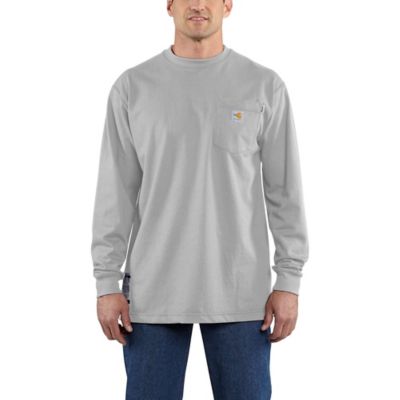 (取寄) カーハート メンズ ビッグ アンド トール フレームレジスタント フォース コットン ロング スリーブ T-シャツ Carhartt men Big & Tall Flame-Resistant Force Cotton Long Sleeve T-Shirt Light Gray Carhartt Men's Flame-Resistant Force Cotton Long-Sleeve T-Shirt at