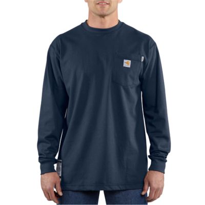 Carhartt Men's Flame-Resistant Force Cotton Long-Sleeve T-Shirt