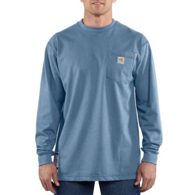 Carhartt Men's Dearborn Flame-Resistant Force Cotton Long-Sleeve T-Shirt