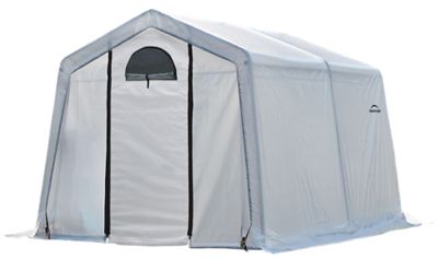ShelterLogic 10 ft. x 10 ft. GrowIt Greenhouse-in-a-Box EasyFlow Greenhouse, Peak-Style