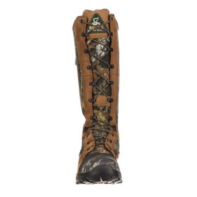 Image showing  Unisex 16 in. Leather Prolight Waterproof Snake Boots