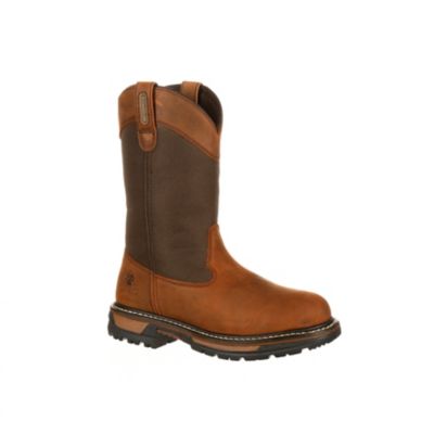 Image showing 0 th Rocky Men's Original Ride Pull-On Western Boots, 10 in.