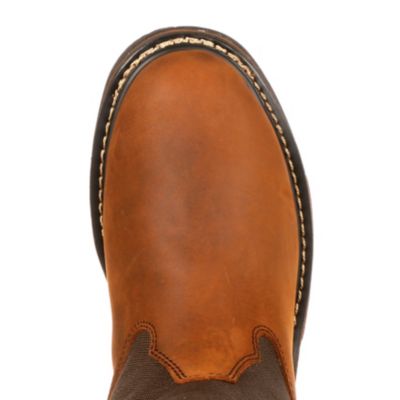 Image showing 2 th Rocky Men's Original Ride Pull-On Western Boots, 10 in.