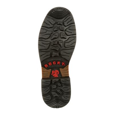 Image showing 5 th Rocky Men's Original Ride Pull-On Western Boots, 10 in.
