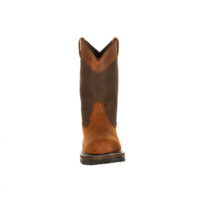 Image showing 3 th Rocky Men's Original Ride Pull-On Western Boots, 10 in.