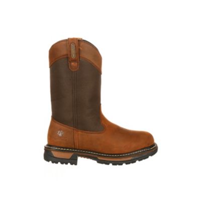 Image showing 6 th Rocky Men's Original Ride Pull-On Western Boots, 10 in.