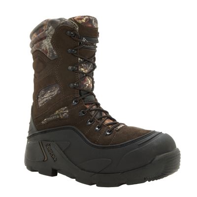 Rocky Men's Blizzard Stalker Pro Waterproof Insulated Winter Boots, 9 in.