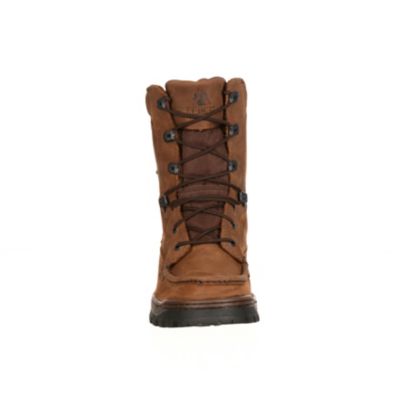Image showing  Men's Outback Mid Waterproof Lace-Up Outdoor Boots, 8 in.