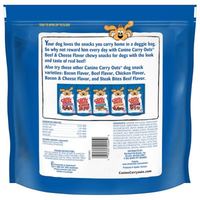 Image showing  Beef & Cheese Flavor Dog Treats, 47 oz.