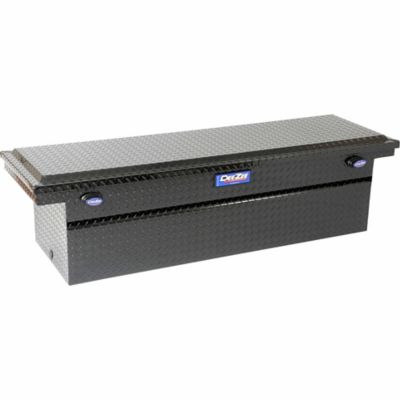 Dee Zee 21 in. x 74 in. x 20 in. Blue Label Crossover Tool Box, Black