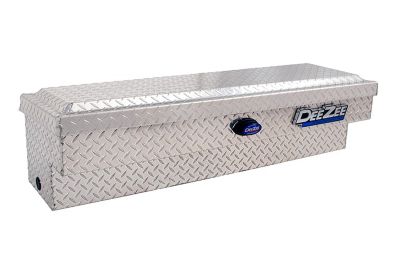 Dee Zee 14 in. x 52 in. x 17 in. Blue Label Crossover Side-Mount Tool Box, Silver