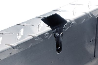 Image showing  68 in. Blue Label Side-Mount Tool Box, Silver