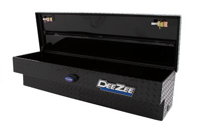 Image showing  68 in. Blue Label Side-Mount Tool Box, Gloss Black