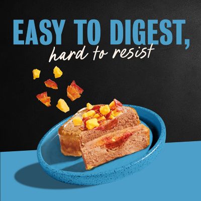 Image showing 6 th Cesar Savory Delights Adult Rotisserie Chicken/Beef Pate Wet Dog Food Variety Pack, 3.5 oz., 12 Trays