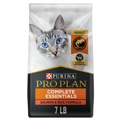 Purina Pro Plan High Protein Cat Food With Probiotics for Cats, Salmon and Rice Formula