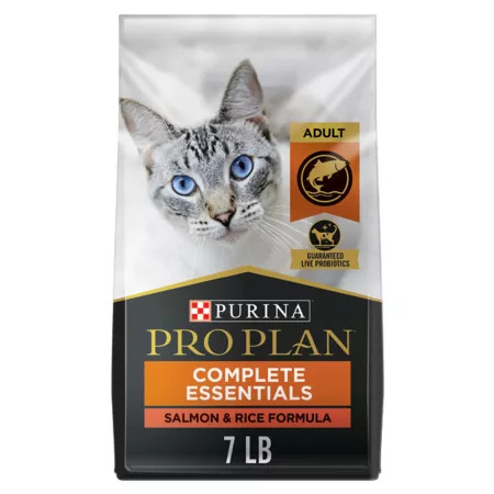 Purina Pro Plan Adult Indoor/Outdoor High Protein Salmon and Rice Formula with Probiotics Dry Cat Food Dry Cat Food