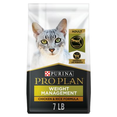 Purina Pro Plan Weight Control Dry Cat Food, Chicken and Rice Formula