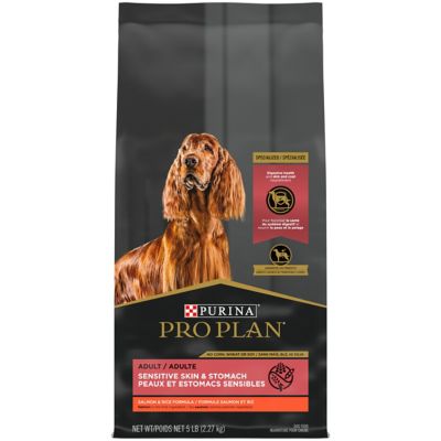 Purina Pro Plan Sensitive Skin and Stomach Dog Food With Probiotics for Dogs, Salmon & Rice Formula
