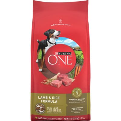 Purina ONE Natural Dry Dog Food, SmartBlend Lamb & Rice Formula