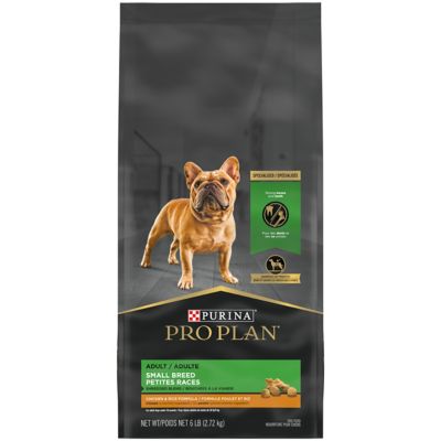 Purina Pro Plan Small Breed Dog Food With Probiotics for Dogs, Shredded Blend Chicken & Rice Formula Excellent Dog Food