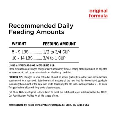 Image showing 8 th Purina Cat Chow Naturals Chicken & Salmon Original Dry Cat Food