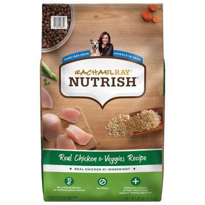 Rachael Ray Nutrish Adult Natural Premium Chicken and Vegetables Recipe Dry Dog Food