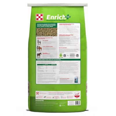 Image showing  Enrich Plus Ration Balancing Horse Feed, 50 lb. Bag