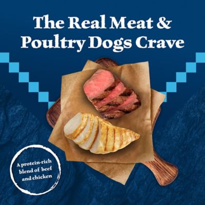 Image showing  Adult High-Protein and Grain-Free Beef and Chicken Grill Recipe Wet Dog Food, 12.5 oz.